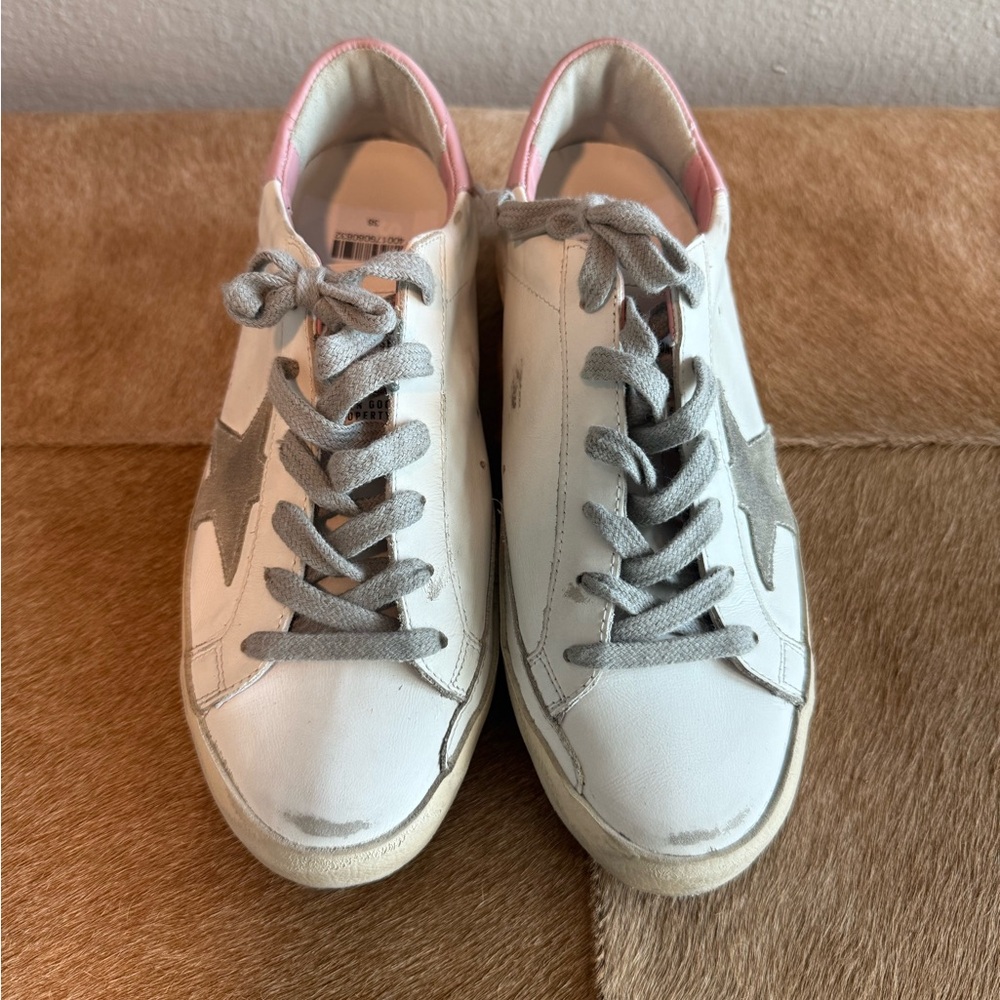 Golden Goose Superstar White Light Pink